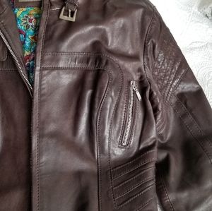leather jacquet